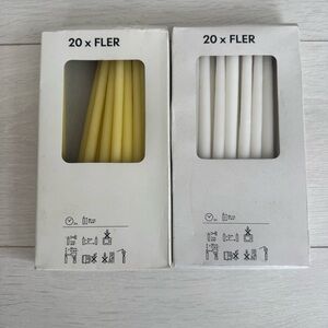 Slim Taper IKEA Candles 2 Boxes Incomplete